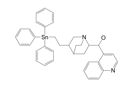 Cinchonine triphenyltin adduct