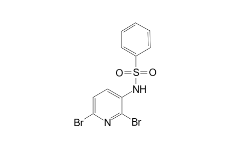 N-(2,6-Dibromopyridin-3-yl)benzenesulfonamide