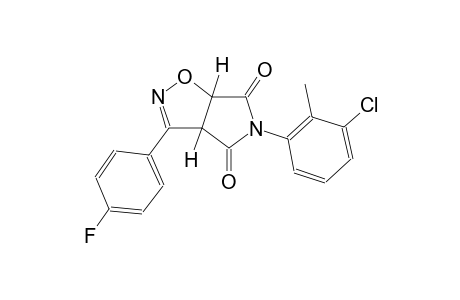 (3aR,6aS)-5-(3-chloro-2-methylphenyl)-3-(4-fluorophenyl)-3aH-pyrrolo[3,4-d]isoxazole-4,6(5H,6aH)-dione