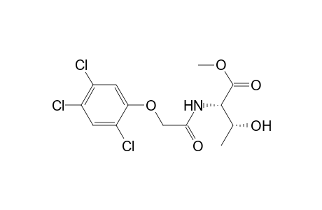 L-Threonine, N-[(2,4,5-trichlorophenoxy)acetyl]-, methyl ester