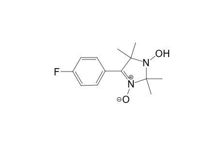 4-(4-Fluorophenyl)-2,2,5,5-tetramethyl-2,5-dihydro-1H-imidazol-1-ol 3-oxide