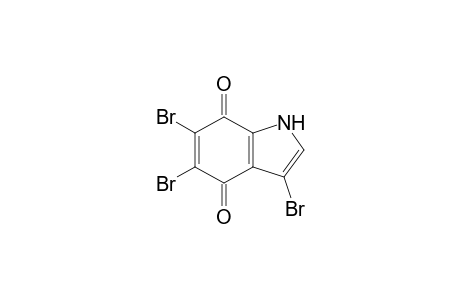 3,5,6-tribromo-1H-indole-4,7-dione
