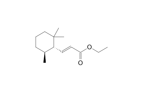 Ethyl (E)-3-[(1'S,6'S)-2',2',6'-Trimethylcyclohexane-1'-yl]prop-2-enoate