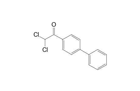 2,2-bis(chloranyl)-1-(4-phenylphenyl)ethanone