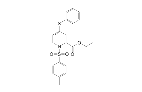 4-Phenylsulfanyl-1-(toluene-4-sulfonyl)-1,2,3,6-tetrahydro-pyridine-2-carboxylic acid ethyl ester