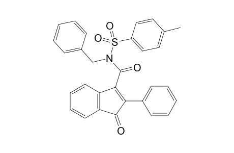 N-benzyl-1-oxo-2-phenyl-N-tosyl-1H-indene-3-carboxamide