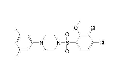 1-(3,4-Dichloro-2-methoxy-benzenesulfonyl)-4-(3,5-dimethyl-phenyl)-piperazine