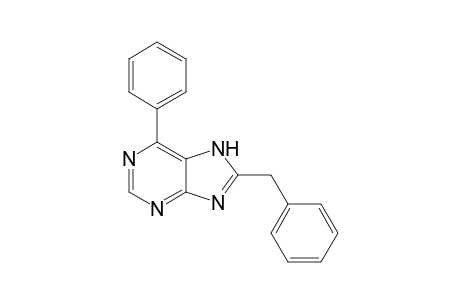 6-Phenyl-8-(phenylmethyl)-7H-purine