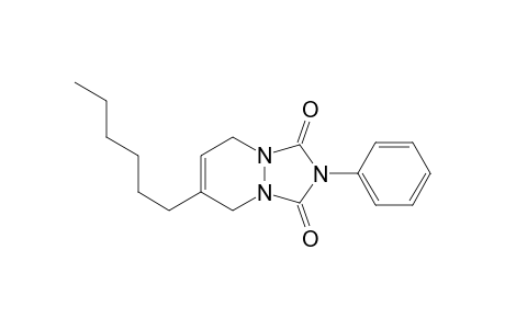 3-Hexyl-8-phenyl-1,6,8-triazabicyclo[4.3.0]non-3-ene-7,9-dione