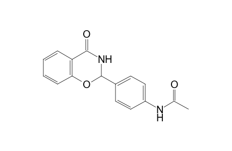4'-(2,3-dihydro-4-oxo-4H-1,3-benzoxazin-2-yl)acetanilide