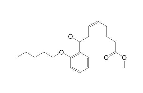 METHYL-8-HYDROXY-8-(2-PENTYLOXYPHENYL)-OCT-5-ENOATE