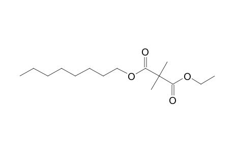 Dimethylmalonic acid, ethyl octyl ester