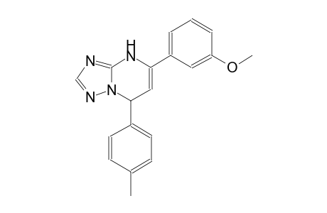 5-(3-methoxyphenyl)-7-(4-methylphenyl)-4,7-dihydro[1,2,4]triazolo[1,5-a]pyrimidine