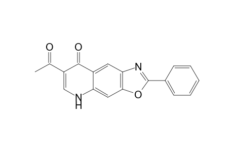 6-Acetyl-2-phenyl-5-oxo-oxazolo[4,5-g]quinoline