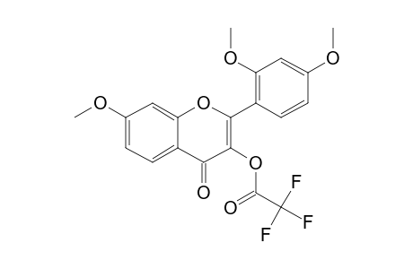 3-Hydroxy-7,2',4'-trimethoxyflavone, trifluoroacetate