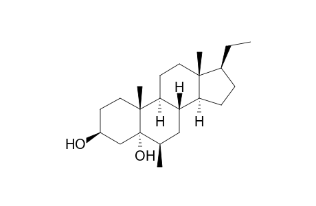 6.beta.-Methylpregnan-3.beta.,5.alpha.-diol