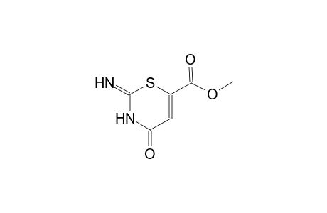 4H-1,3-Thiazine-6-carboxylic acid, 2-amino-4-oxo-, methyl ester