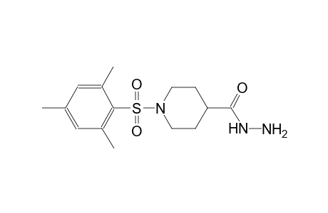 4-piperidinecarboxylic acid, 1-[(2,4,6-trimethylphenyl)sulfonyl]-, hydrazide