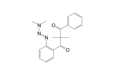 (E)-1-[2-(3,3-Dimethyltriaz-1-enyl)phenyl]-2,2-dimethyl-3-phenylpropane-1,3-dione
