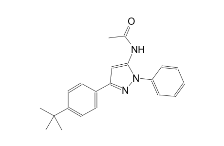 acetamide, N-[3-[4-(1,1-dimethylethyl)phenyl]-1-phenyl-1H-pyrazol-5-yl]-