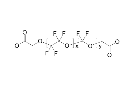 Poly(tetrafluoroethylene oxide-co-difluoromethylene oxide) alpha,omega-dicarboxylic acid, average Mn ~2,000