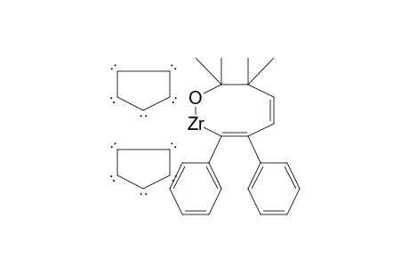 1-Zircona-2-oxa-5,7-cyclooctadiene, 3,3,4,4-tetramethyl-7,8-diphenyl-bis(.eta.-5-cyclopentadienyl)-