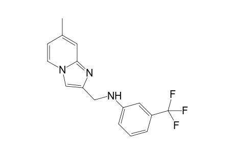 (7-Methylimidazo[1,2-a]pyridin-2-ylmethyl)(3-trifluoromethylphenyl)amine