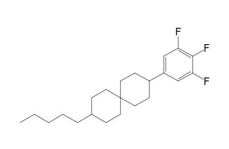 9-(3',4',5'-Trifluorophenyl)-3-pentylspiro[5.5]undecane