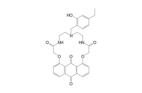 12-[(4-ethyl-2-hydroxyphenyl)methyl]-6,18-dioxa-9,12,15-triazatetracyclo[21.3.1.0(5,26).0(19,24)]heptacosa-1(26),2,4,19,21,23-hexaene-8,16,25,27-tetrone