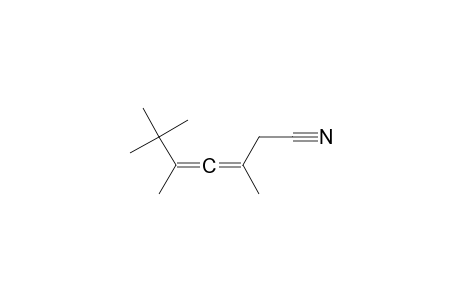 3,5,6,6-Tetramethyl-3,4-heptadienenitrile