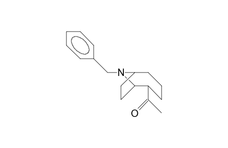 (1R)-2-Acetyl-9-benzyl-9-aza-bicyclo(4.2.1)nonane