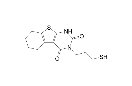 3-(3-mercaptopropyl)-5,6,7,8-tetrahydro-1H-benzothiopheno[2,3-d]pyrimidine-2,4-quinone