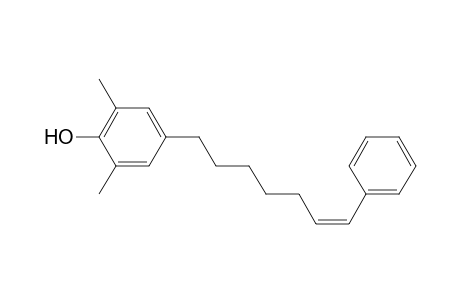 (Z)-7-[3,5-Dimethyl-4-hydroxyphenyl]-1-phenyl-1-heptene