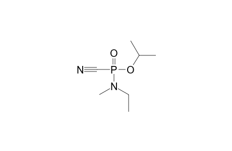 O-isopropyl N-ethyl N-methyl phosphoramidocyanidate