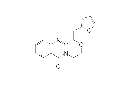 (1Z)-1-(furan-2-ylmethylidene)-3,4-dihydro-[1,4]oxazino[3,4-b]quinazolin-6-one