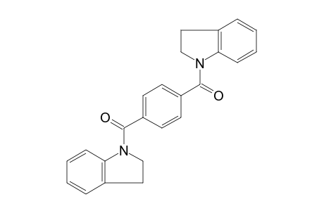 Benzene, 1,4-bis(2,3-dihydroindol-1-ylcarbonyl)-