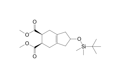 Dimethyl (3R*,4S*)-8-tert-Butyldimethylsilyloxybicyclo[4.3.0]non-1(6)-ene-3,4-dicarboxylate