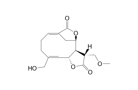4-(Hydroxymethyl)-9-(methoxymethyl)-8,13-dioxo-7,12-dioxatricyclo-pentadeca-1(15),4-diene