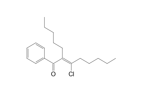 (Z)-3-Chloro-2-pentyl-1-phenyloct-2-en-1-one