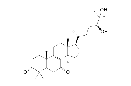 (10S,13R,14R,17R)-17-[(1R,4S)-4,5-dihydroxy-1,5-dimethyl-hexyl]-4,4,10,13,14-pentamethyl-2,5,6,11,12,15,16,17-octahydro-1H-cyclopenta[a]phenanthrene-3,7-dione