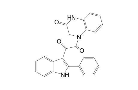 1-(3-keto-2,4-dihydroquinoxalin-1-yl)-2-(2-phenyl-1H-indol-3-yl)ethane-1,2-dione