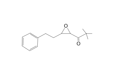 2,2-Dimethyl-1-(3'-phenethyloxiran-2'-yl)propan-1-one