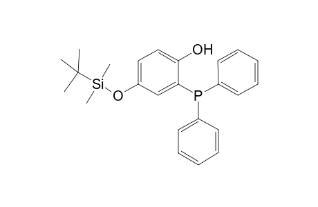 [5-(tert-Butyldimethylsilyloxy)-2-(hydroxy)phenyl]diphenylphosphane