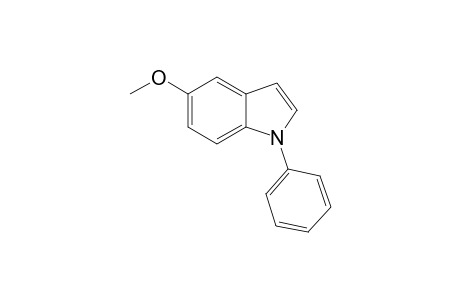 5-Methoxy-N-phenylindole