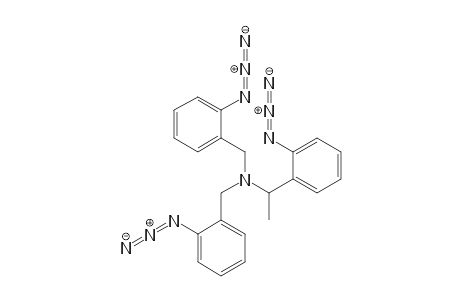 [Bis(2-azidobenzyl)](2-azido-.alpha.-methylbenzyl)amine