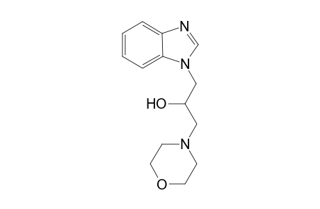 1-(1-benzimidazolyl)-3-(4-morpholinyl)-2-propanol