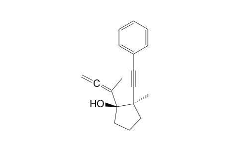 trans-1-(Buta-2,3-dien-2-yl)-2-methyl-2-(phenylethynyl)cyclopentanol