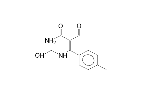 Z-2-HYDROXYMETHYLAMINO-2-(4-METHYLPHENYL)-2-FORMYLACRYLAMIDE
