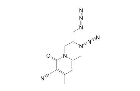 1-[(2S)-2,3-DIAZIDOPROPYL]-4,6-DIMETHYL-2-OXO-1,2-DIHYDROPYRIDINE-3-CARBONITRILE