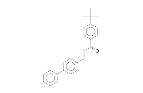 1-(4-tert.-butylphenyl)-3-(4'phenyl-phenyl)prop-2-en-1-on